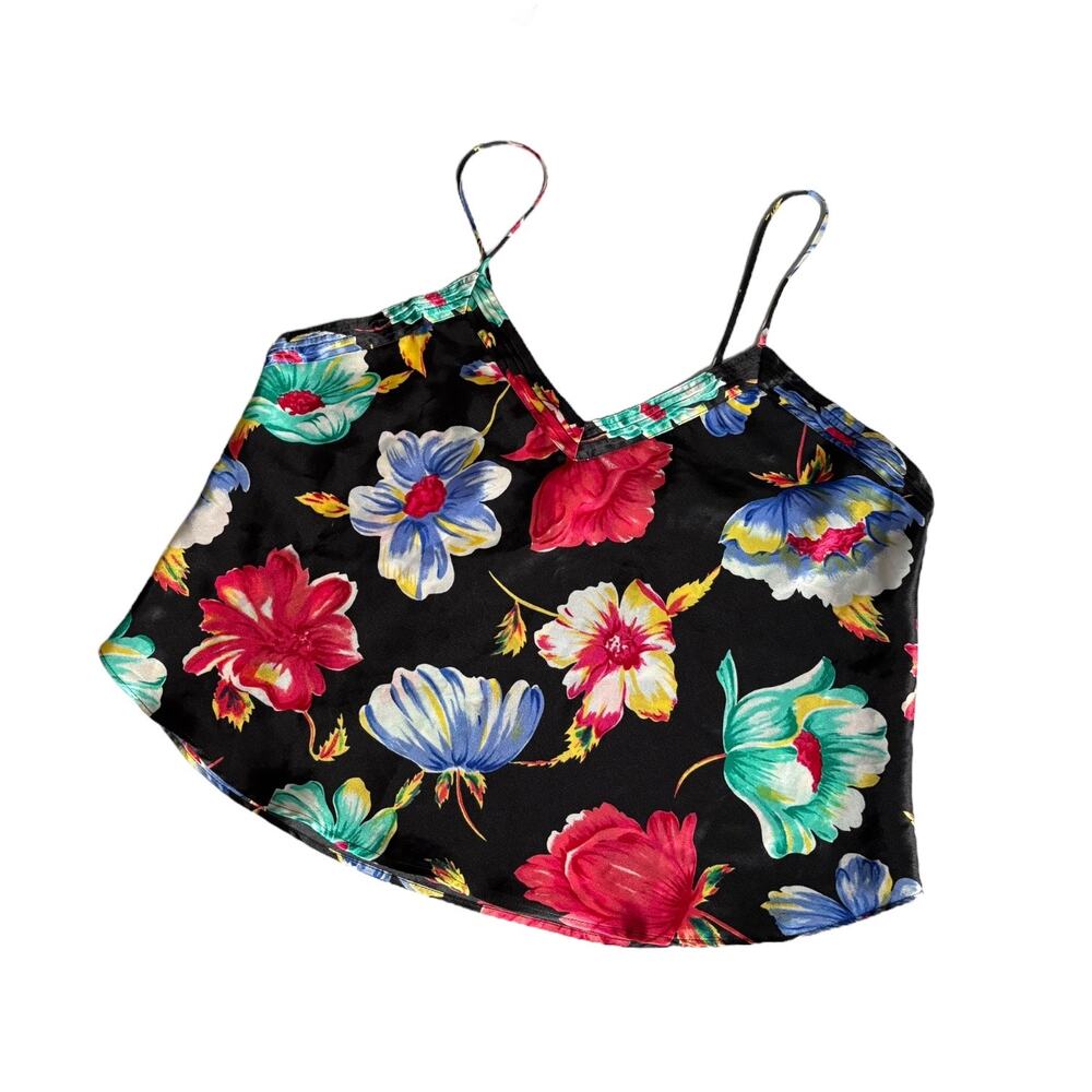 Vintage Victoria Secret Floral‎ Cami Tank Top